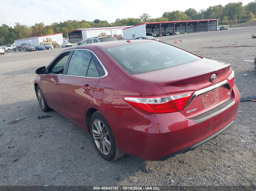 2015 TOYOTA CAMRY SE - 4T1BF1FK5FU943181