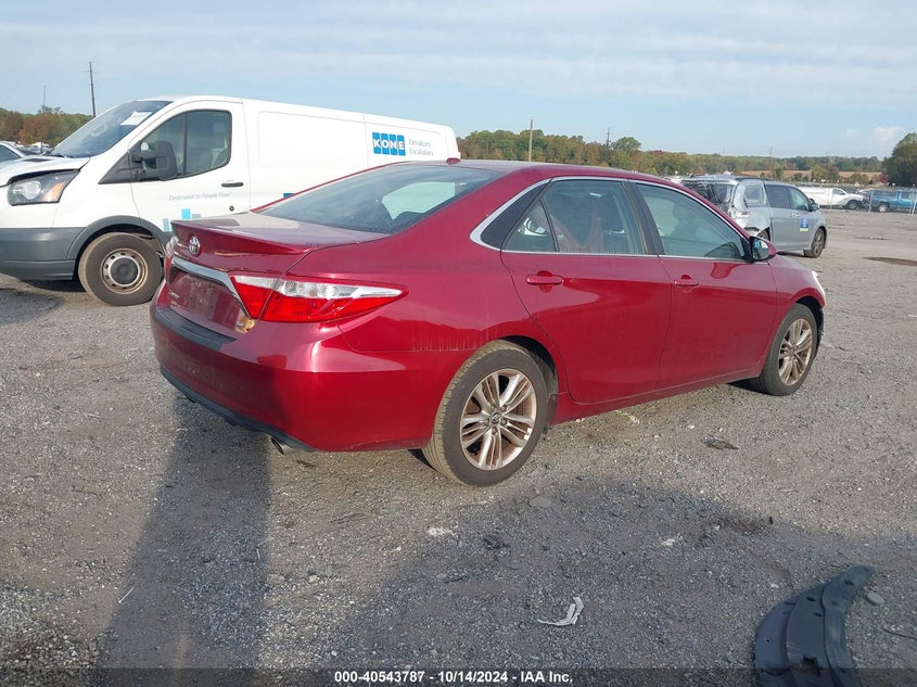 2015 TOYOTA CAMRY SE - 4T1BF1FK5FU943181