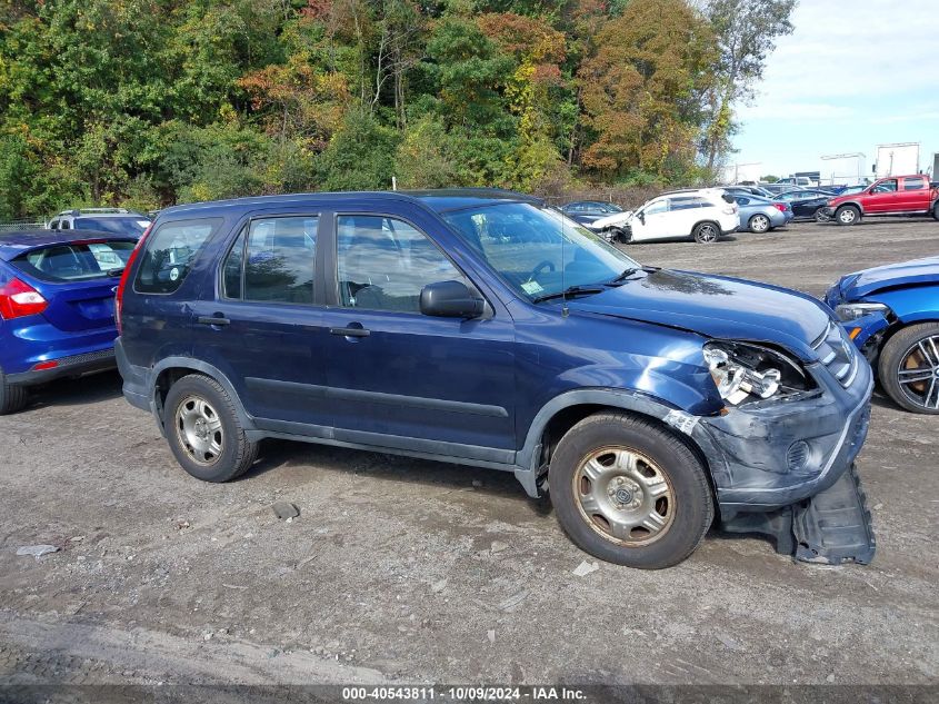 JHLRD78546C010934 2006 Honda Cr-V Lx