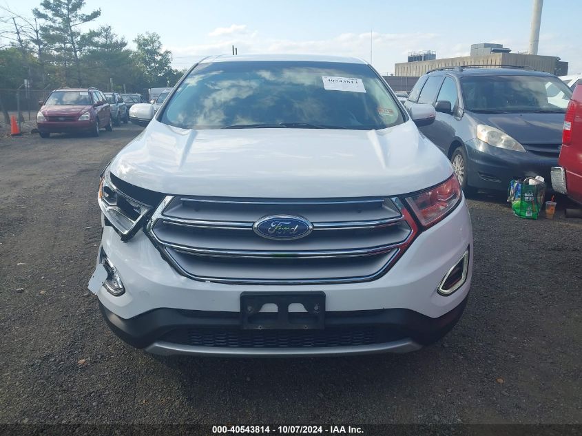 2017 Ford Edge Sel VIN: 2FMPK4J94HBC39795 Lot: 40543814