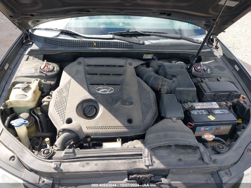 5NPEU46F99H475420 2009 Hyundai Sonata Se V6