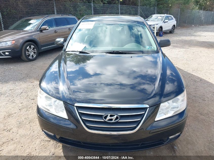 5NPEU46F99H475420 2009 Hyundai Sonata Se V6