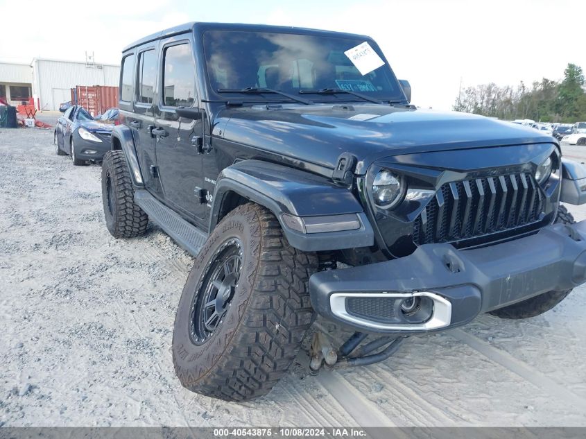 2019 Jeep Wrangler Unlimited Sahara 4X4 VIN: 1C4HJXEG4KW602379 Lot: 40543875