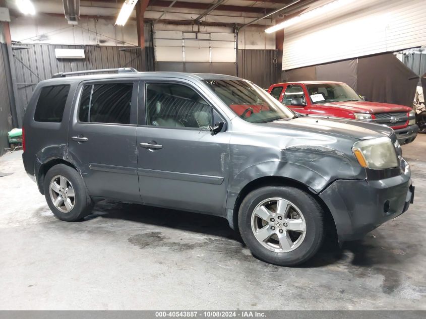 2011 Honda Pilot Ex-L VIN: 5FNYF4H55BB005837 Lot: 40543887