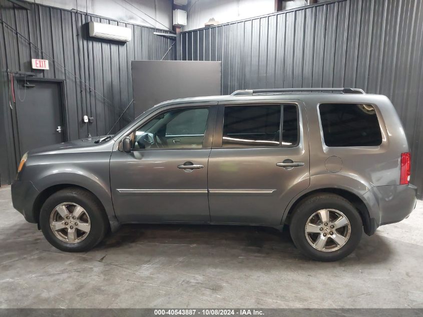 2011 Honda Pilot Ex-L VIN: 5FNYF4H55BB005837 Lot: 40543887