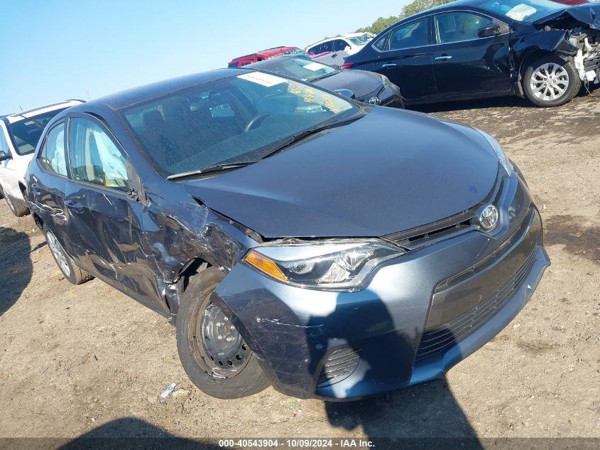 2T1BURHEXGC636443 2016 TOYOTA COROLLA - Image 1