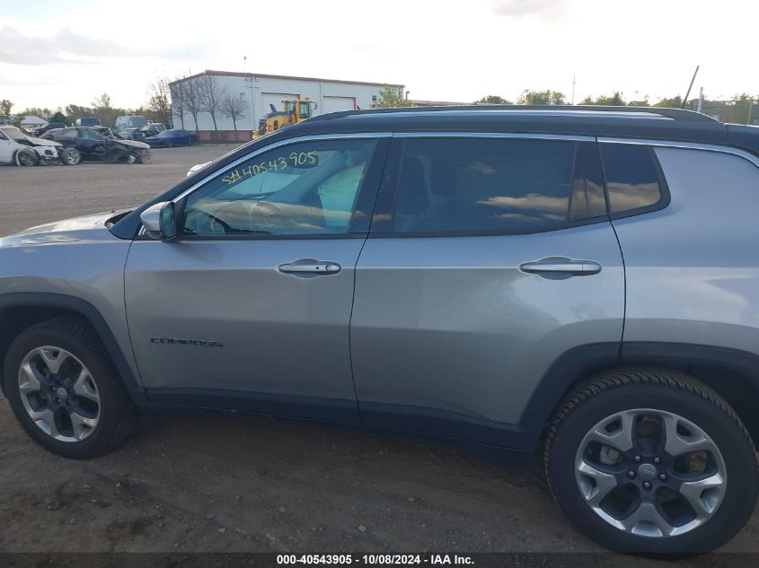 2019 JEEP COMPASS LIMITED 4X4 - 3C4NJDCB7KT766966