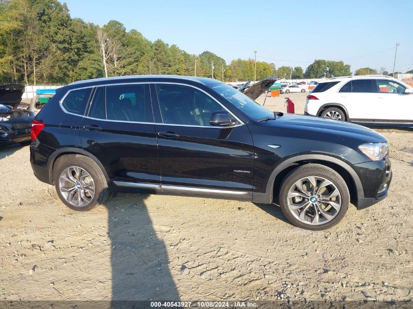 2016 BMW X3 xDrive35I VIN: 5UXWX7C50G0R16627 Lot: 40543927