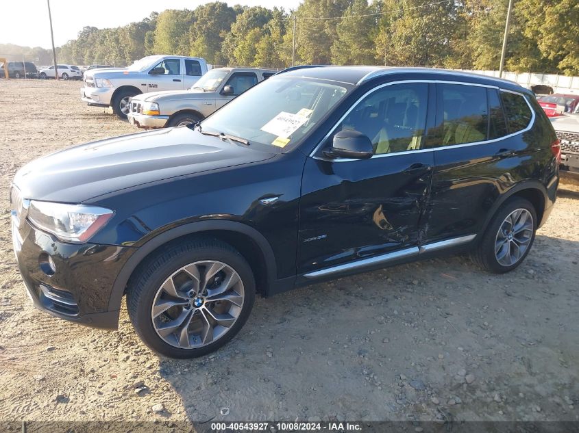 2016 BMW X3 xDrive35I VIN: 5UXWX7C50G0R16627 Lot: 40543927