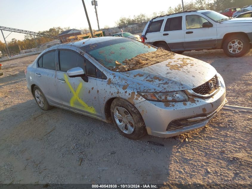 VIN 19XFB2F52FE059912 2015 Honda Civic, LX no.1