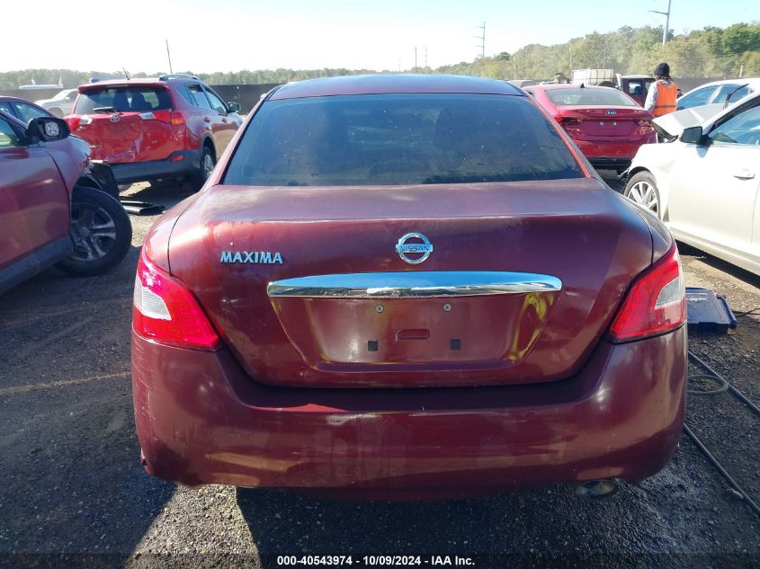 2009 Nissan Maxima S/Sv VIN: 1N4AA51E29C808649 Lot: 40543974