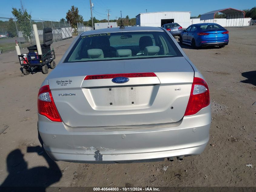 2010 Ford Fusion Se VIN: 3FAHP0HA0AR180244 Lot: 40544003