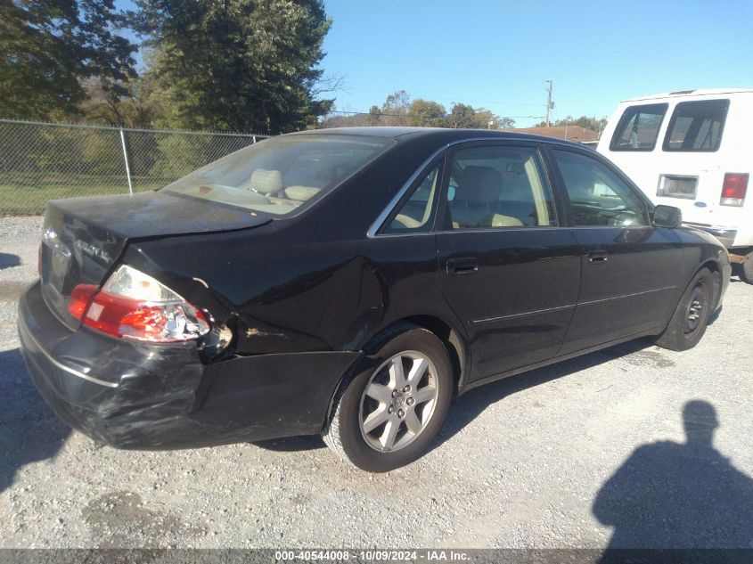 2003 Toyota Avalon Xl VIN: 4T1BF28B83U275505 Lot: 40544008