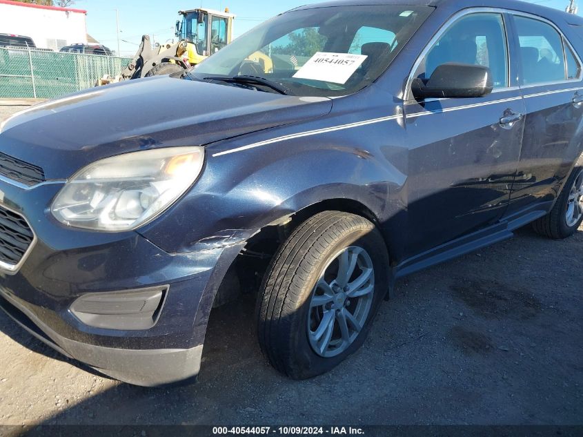 2GNFLEEK9H6236262 2017 Chevrolet Equinox Ls