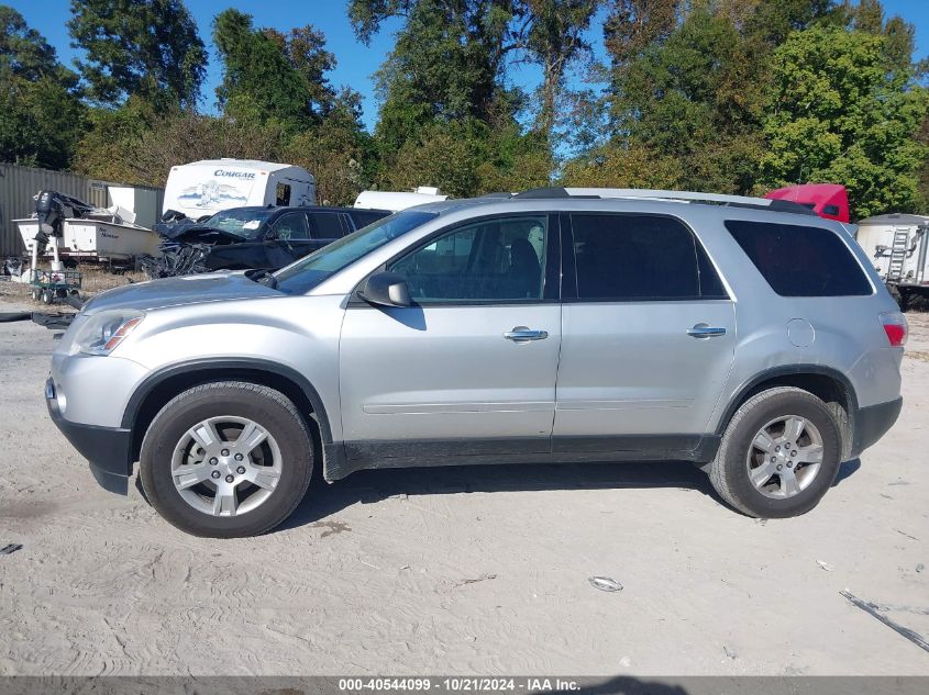 2012 GMC Acadia Sle VIN: 1GKKRPED6CJ219499 Lot: 40544099