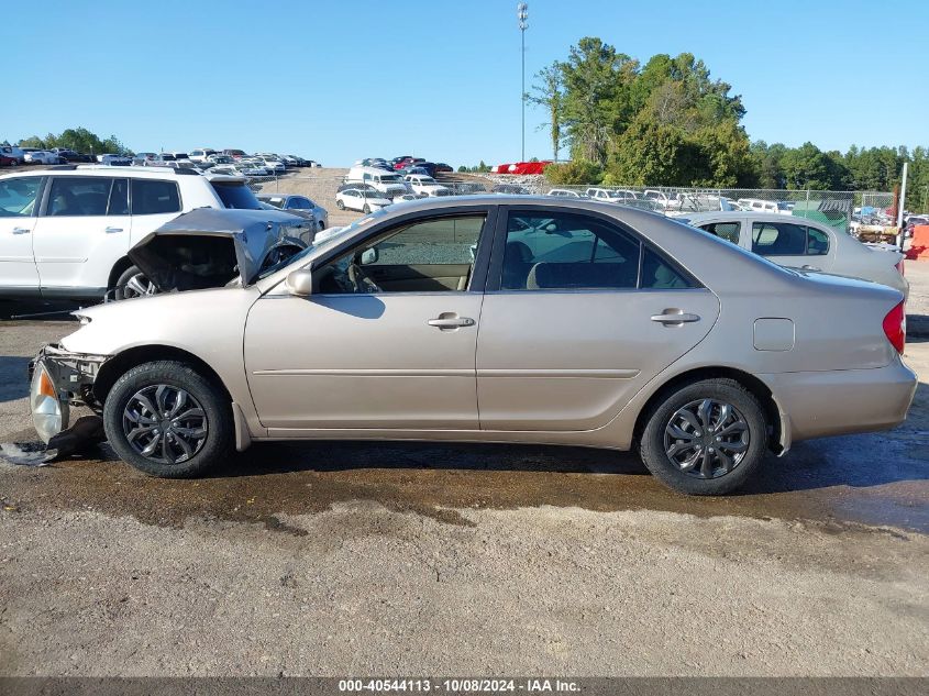 2003 Toyota Camry Le VIN: 4T1BE32K53U749962 Lot: 40544113