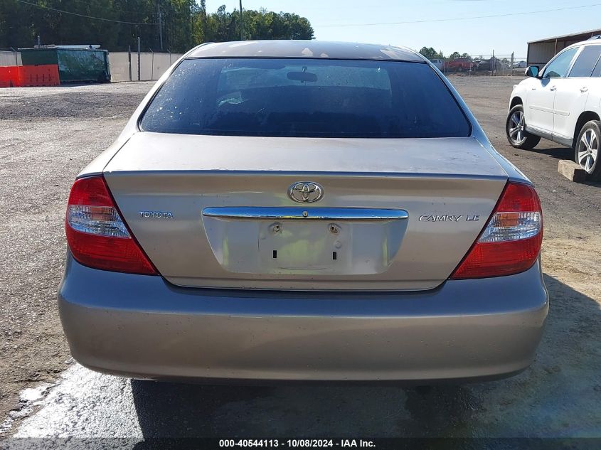 2003 Toyota Camry Le VIN: 4T1BE32K53U749962 Lot: 40544113