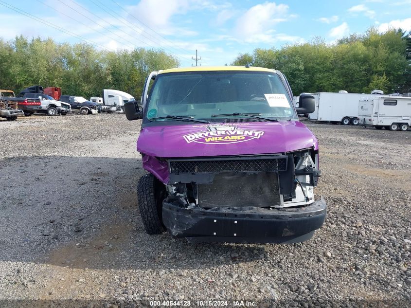 VIN 1GCWGAFP3J1259867 2018 CHEVROLET EXPRESS 2500 WORK VAN
