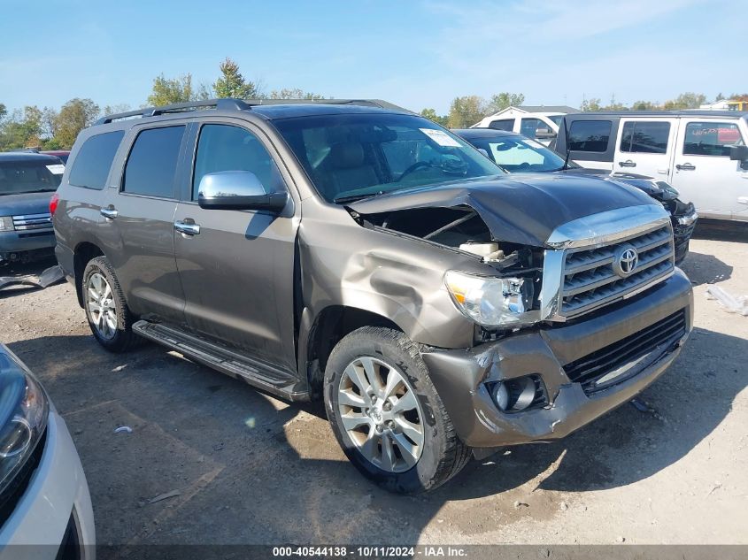 2013 Toyota Sequoia Limited VIN: 5TDJW5G11DS079986 Lot: 40544138