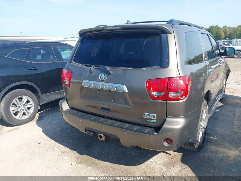 2013 Toyota Sequoia Limited VIN: 5TDJW5G11DS079986 Lot: 40544138