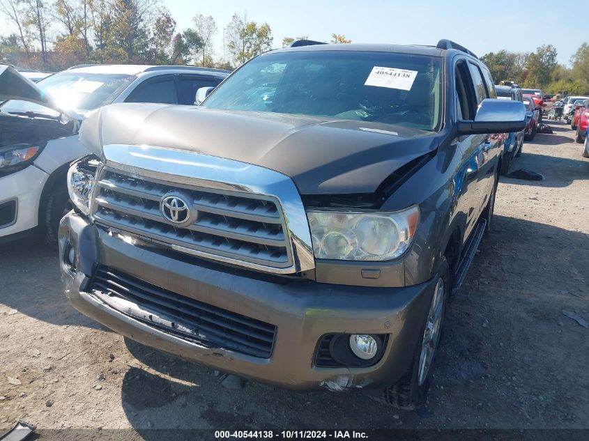 2013 Toyota Sequoia Limited VIN: 5TDJW5G11DS079986 Lot: 40544138