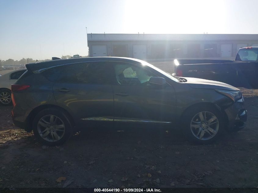 5J8TC2H71KL004837 2019 Acura Rdx Advance