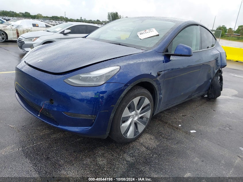 VIN 7SAYGDED3RF005437 2024 TESLA MODEL Y LONG RANGE DUAL MOTOR ALL-WHEEL DRIVE/RWD