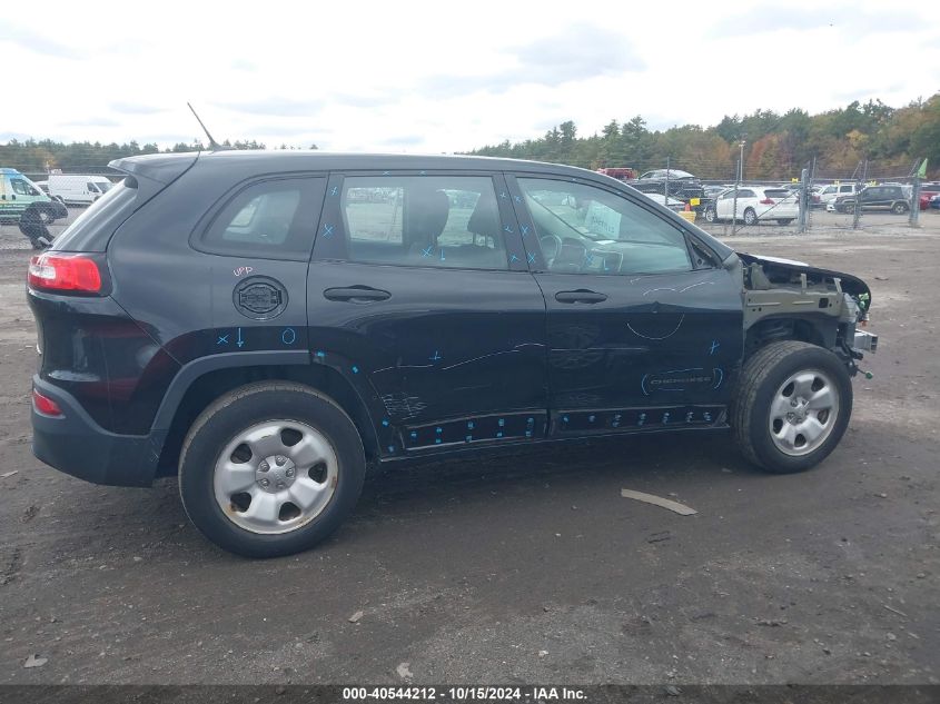 2014 Jeep Cherokee Sport VIN: 1C4PJMAB0EW141514 Lot: 40544212