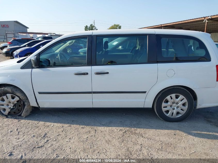 2C4RDGBG2FR581305 2015 Dodge Grand Caravan Se