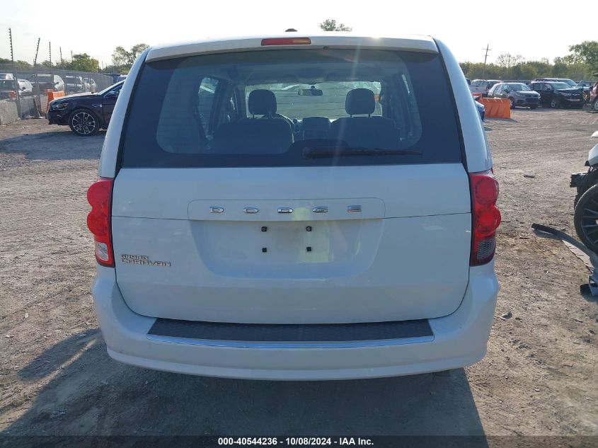 2015 Dodge Grand Caravan Se VIN: 2C4RDGBG2FR581305 Lot: 40544236