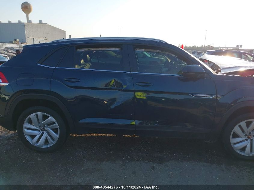 2021 Volkswagen Atlas Cross Sport 3.6L V6 Se W/Technology VIN: 1V2JE2CA2MC219552 Lot: 40544276