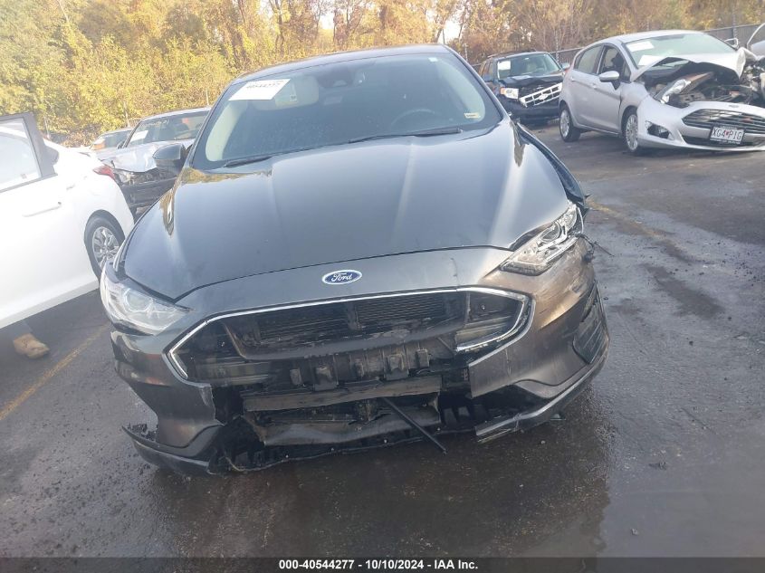 2019 Ford Fusion Se VIN: 3FA6P0T96KR254076 Lot: 40544277