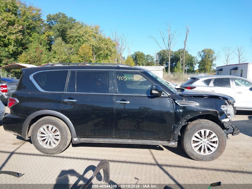 2017 Nissan Armada Sv VIN: JN8AY2NC3H9503223 Lot: 40544308