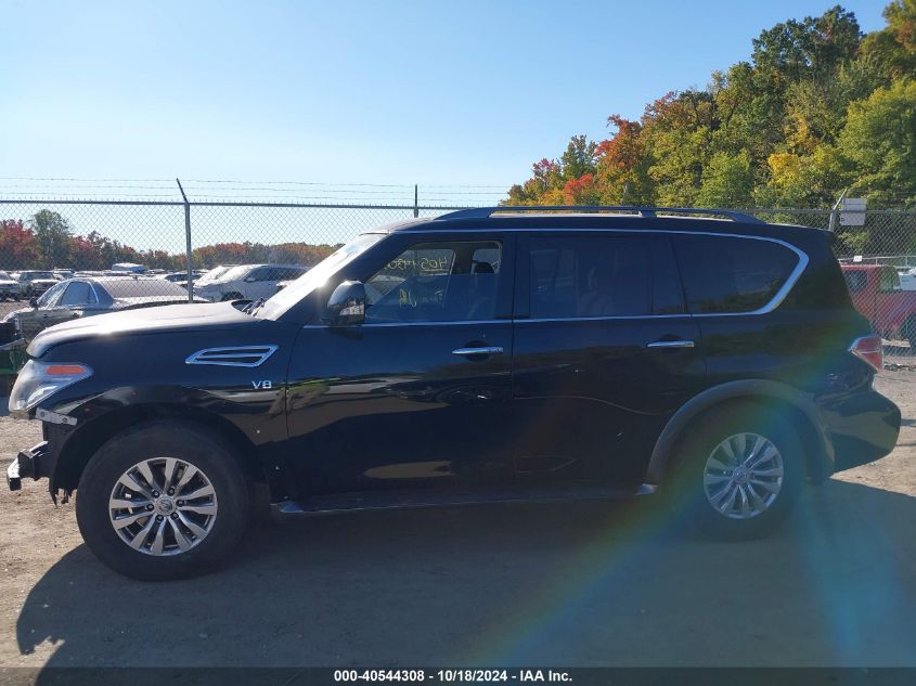 2017 Nissan Armada Sv VIN: JN8AY2NC3H9503223 Lot: 40544308