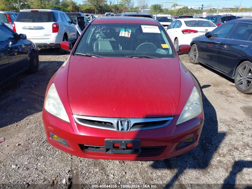 1HGCM66537A015198 2007 Honda Accord 3.0 Ex