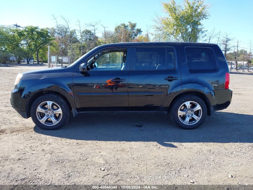 2013 Honda Pilot Ex VIN: 5FNYF4H44DB085156 Lot: 40544345