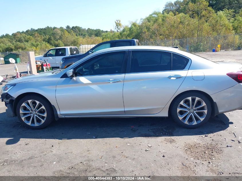 1HGCR2F53DA064052 2013 Honda Accord Sport