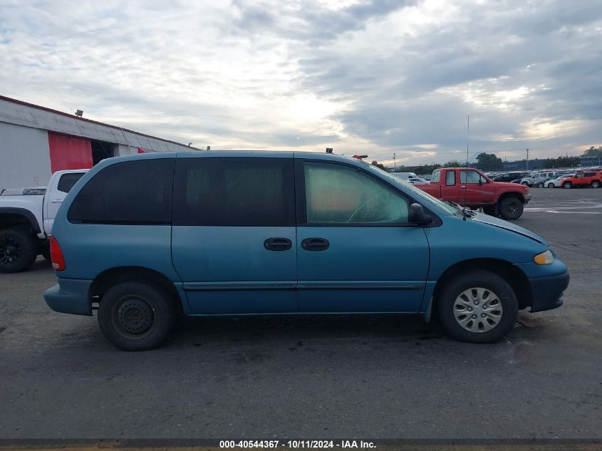 1999 Plymouth Voyager VIN: 2P4FP25BXXR325505 Lot: 40544367