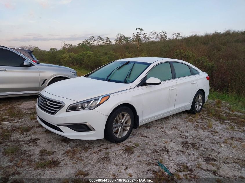 2017 Hyundai Sonata Se VIN: 5NPE24AF1HH516571 Lot: 40544368