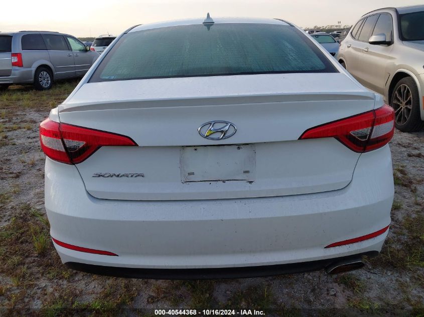 2017 Hyundai Sonata Se VIN: 5NPE24AF1HH516571 Lot: 40544368