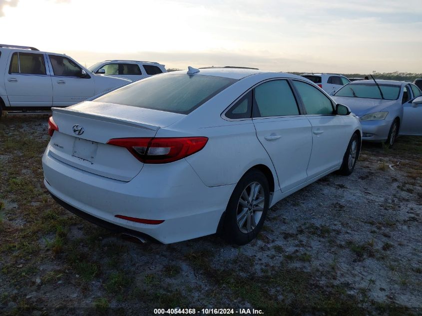 2017 Hyundai Sonata Se VIN: 5NPE24AF1HH516571 Lot: 40544368