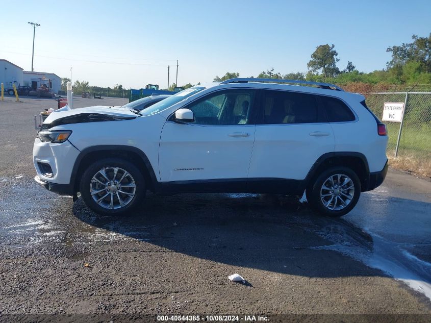 2019 Jeep Cherokee Latitude Plus Fwd VIN: 1C4PJLLBXKD221076 Lot: 40544385