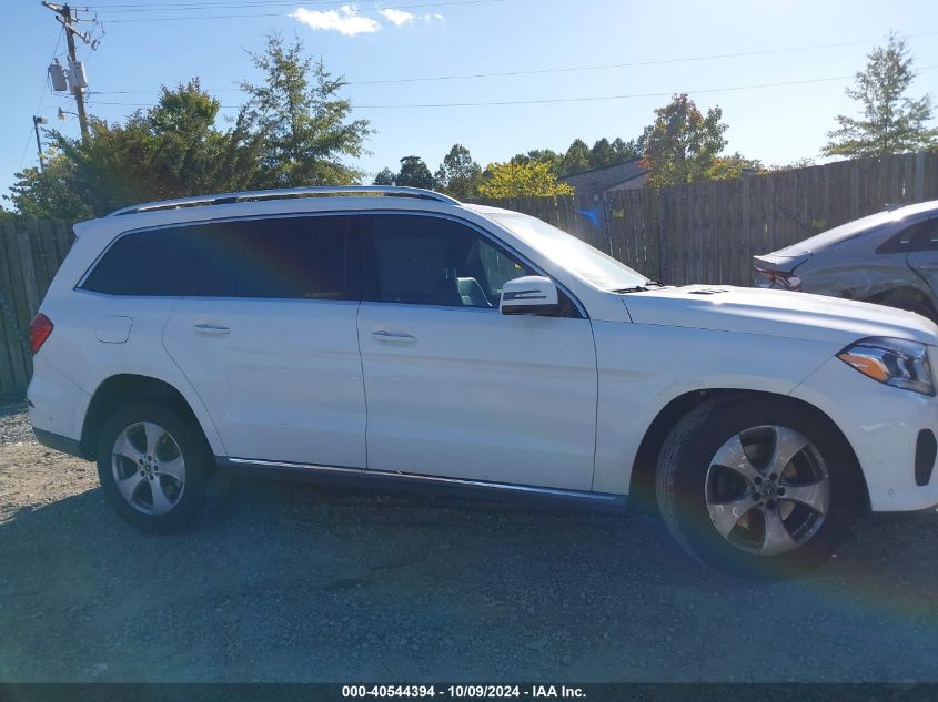 2018 Mercedes-Benz Gls 450 4Matic VIN: 4JGDF6EE8JB006590 Lot: 40544394