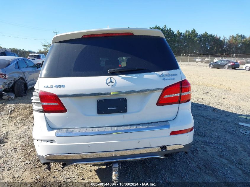 2018 Mercedes-Benz Gls 450 4Matic VIN: 4JGDF6EE8JB006590 Lot: 40544394