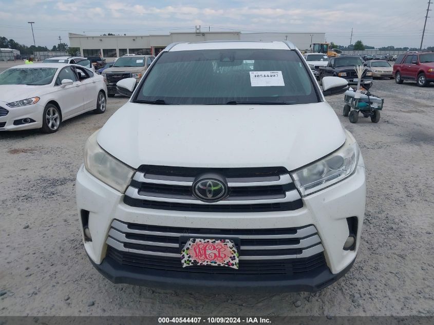 5TDJZRFH8HS389488 2017 Toyota Highlander Se/Xle