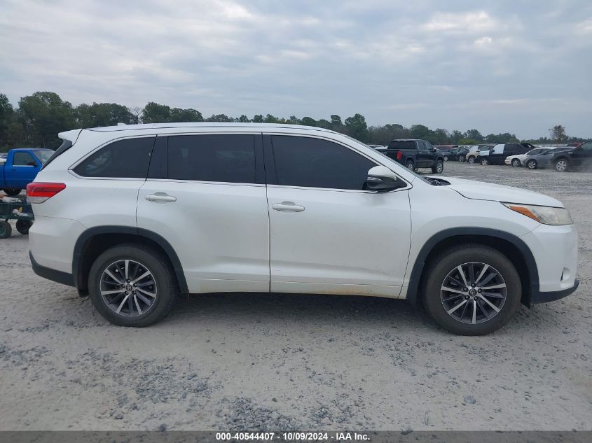 5TDJZRFH8HS389488 2017 Toyota Highlander Se/Xle