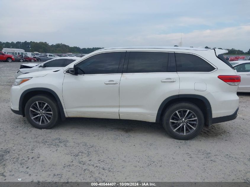 5TDJZRFH8HS389488 2017 Toyota Highlander Se/Xle