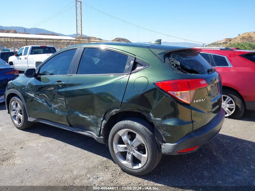 2016 Honda Hr-V Lx VIN: 3CZRU5H33GM745804 Lot: 40544411