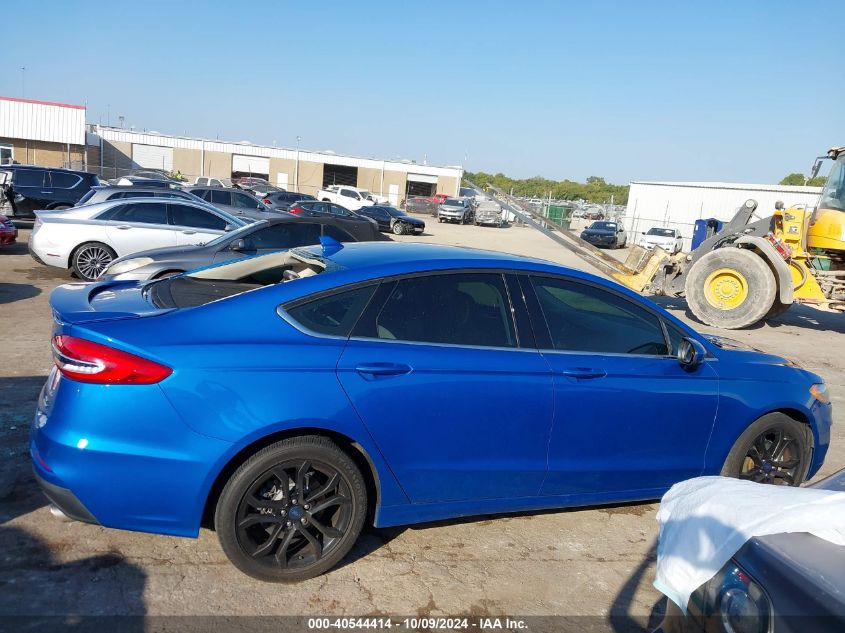 2019 Ford Fusion Se VIN: 3FA6P0HD4KR172795 Lot: 40544414