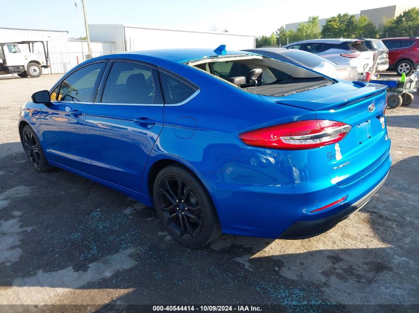 VIN 3FA6P0HD4KR172795 2019 Ford Fusion, SE no.3